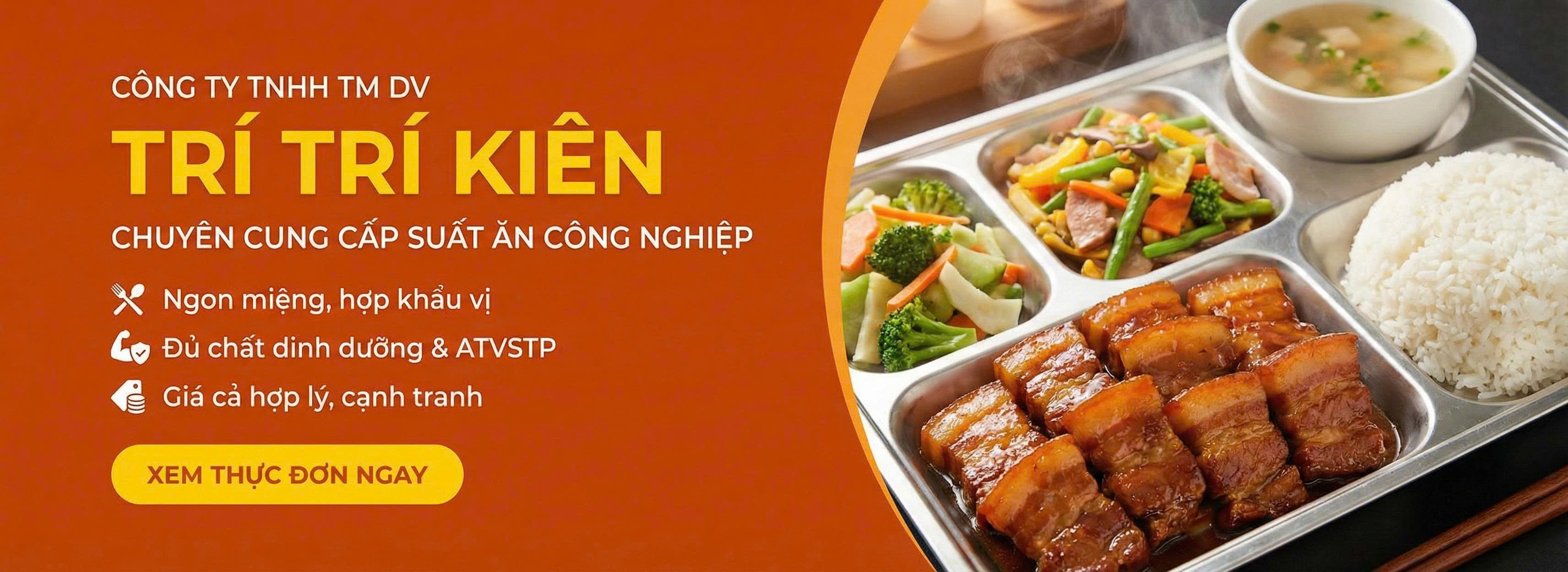 Suất ăn công nghiệp Trí Trí Kiên